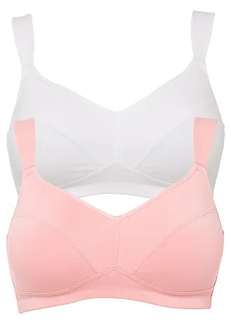 Bh zonder beugels (set van 2) met biologisch katoen