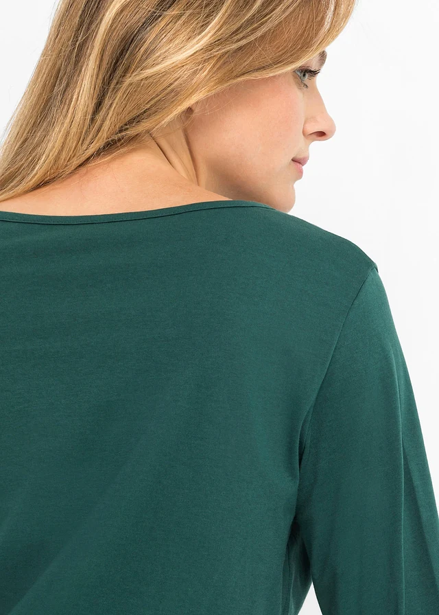 Chemise de nuit • vert profond imprimé • product-page.page-title-suffix