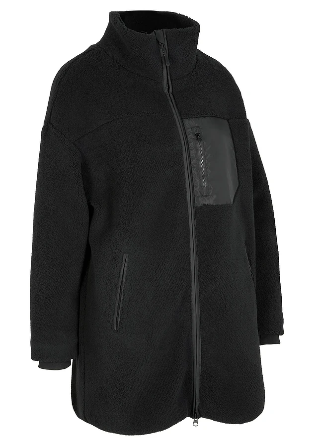 Veste en polaire peluche