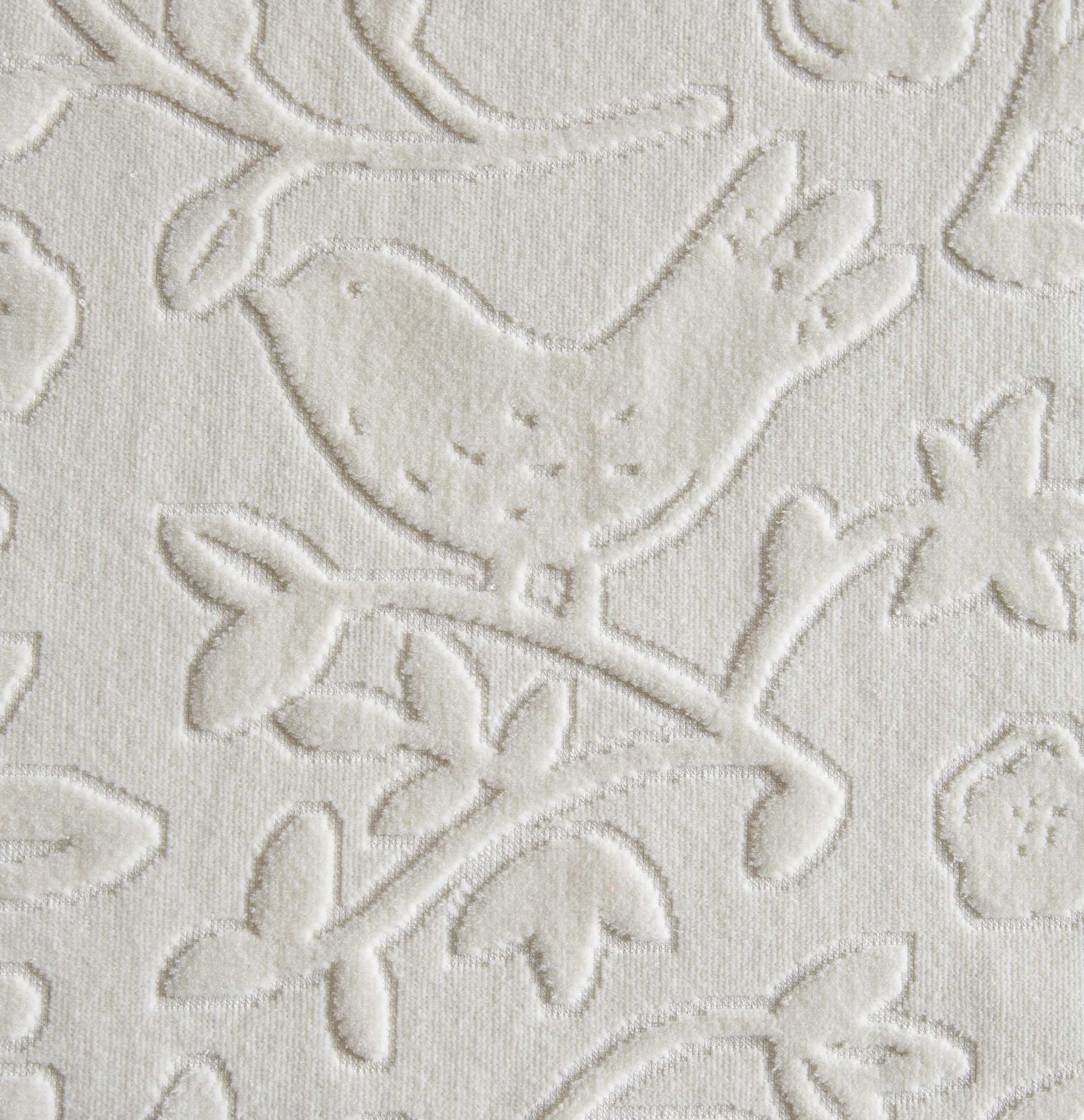 Serviette de toilette pur coton motif en relief • beige à fleurs • Boutique bonprix