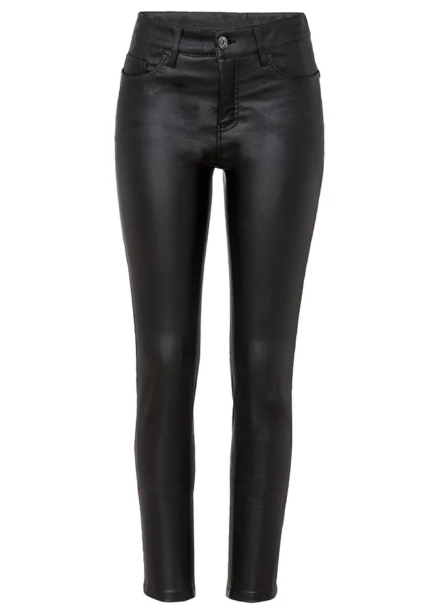 Strečové kalhoty ze směsi s viskózou • černá • bonprix obchod