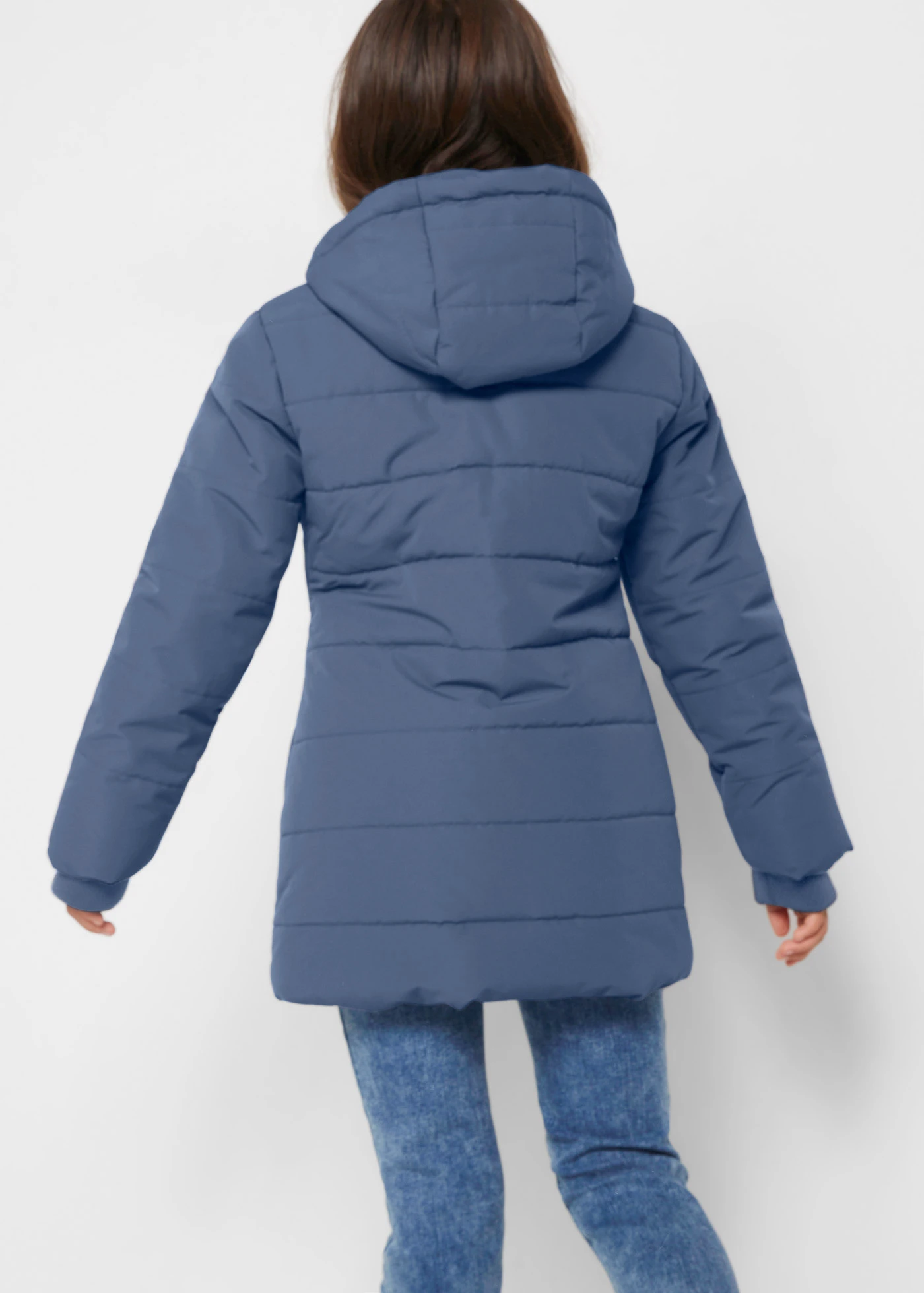 Parka d’hiver imperméable à capuche • indigo clair • Boutique bonprix