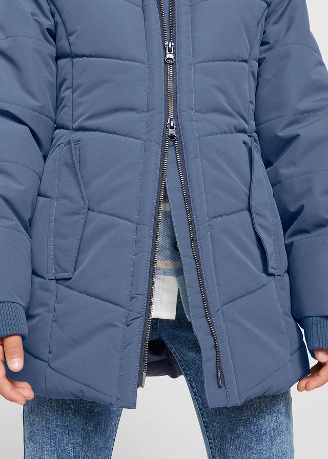 Parka d’hiver imperméable à capuche • indigo clair • product-page.page-title-suffix