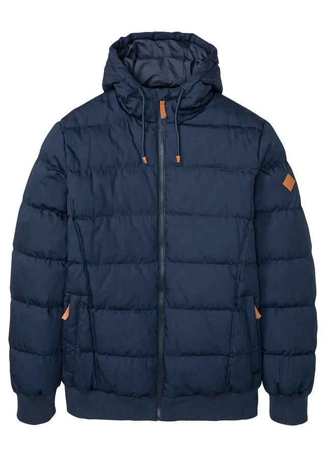 Prešívaná bunda, bluzónový strih