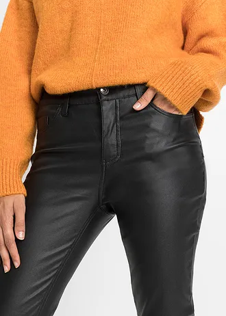 Pantalon extensible en viscose mélangée • noir • Boutique bonprix