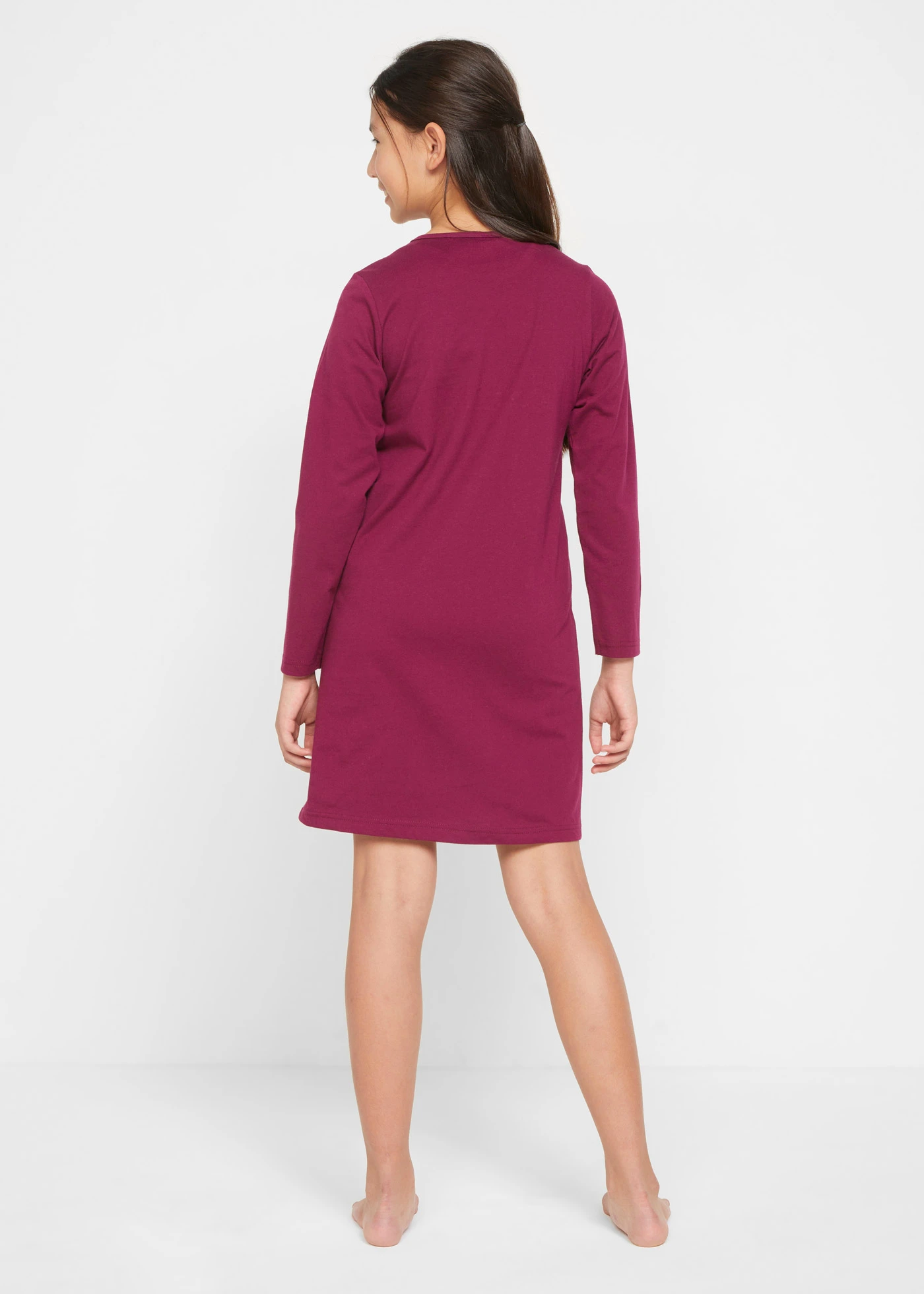 Noční košile z čisté organické bavlny • bobulová s potiskem • bonprix obchod