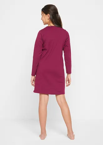 Noční košile z čisté organické bavlny • bobulová s potiskem • bonprix obchod