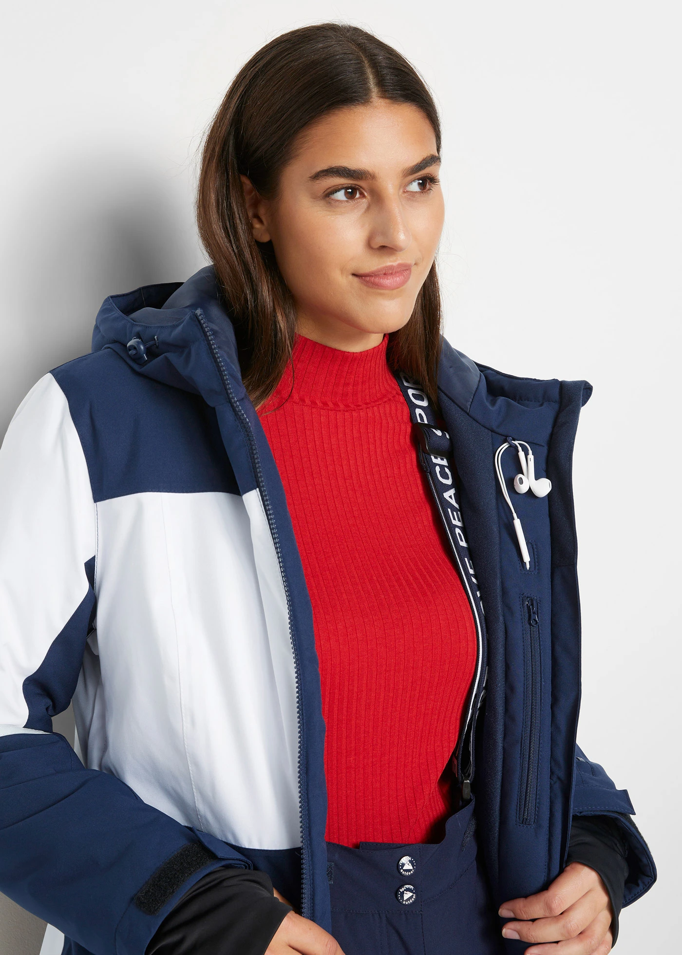 Veste de ski imperméable • bleu foncé • Boutique bonprix