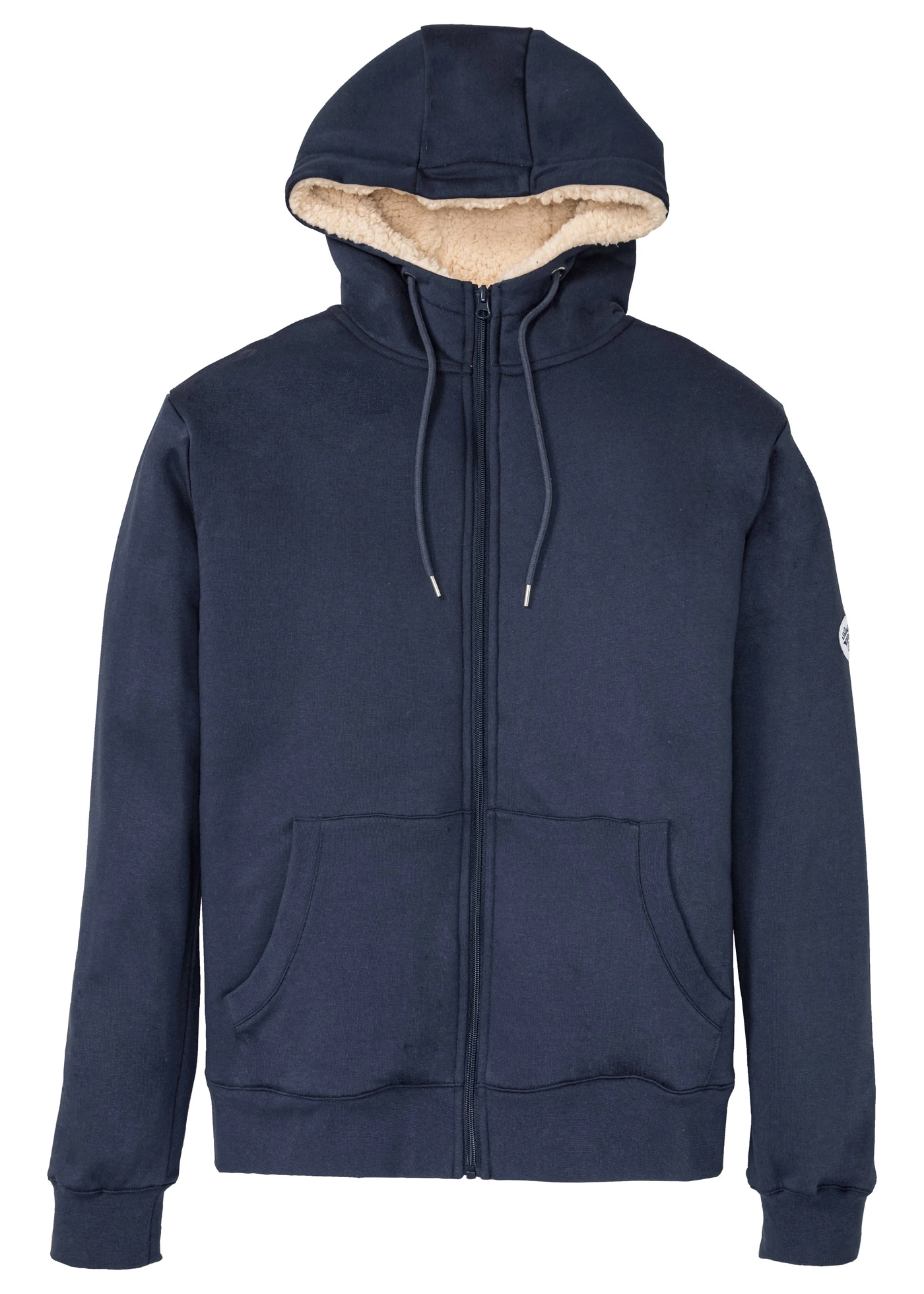 Termo mikina s hebkou flísovou podšívkou • tmavě modrá • bonprix obchod