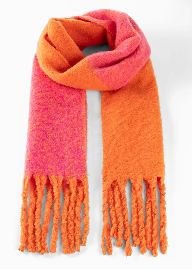 Šála • pink-oranžová • bonprix obchod
