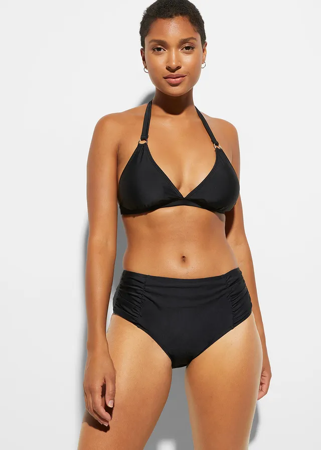 Corrigerend bikinibroekje, licht corrigerend, Kleur: zwart