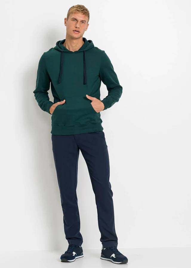 Sweat à capuche 100% coton • vert profond • product-page.page-title-suffix