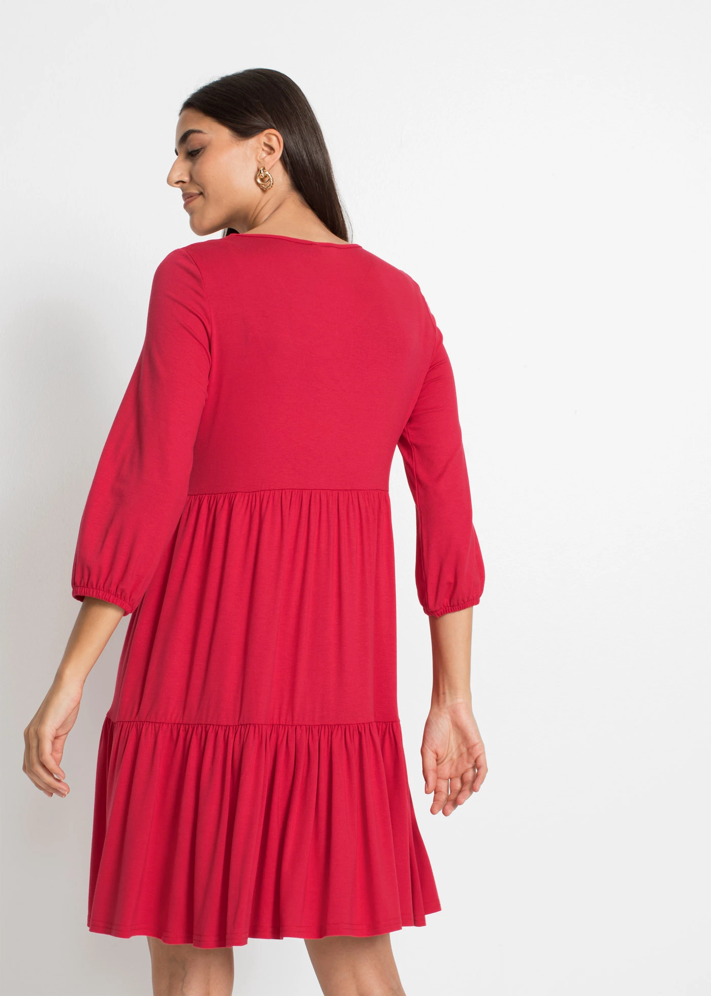 Jurk • rood • bonprix online shop