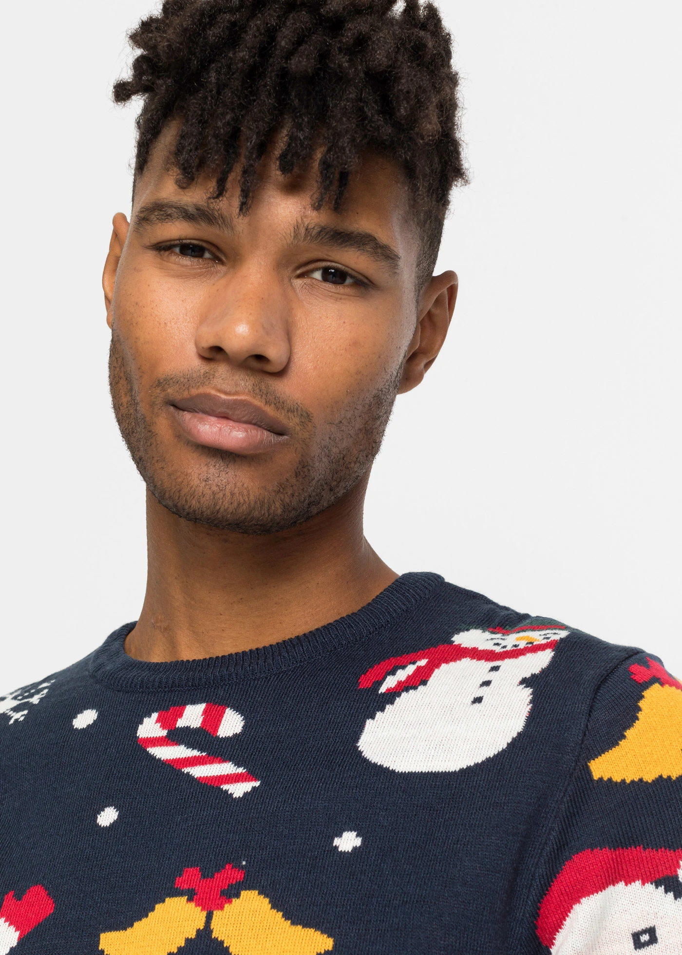 Kersttrui • donkerblauw • bonprix online shop