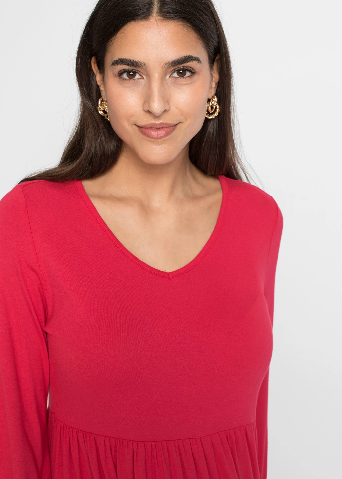 Jurk • rood • bonprix online shop