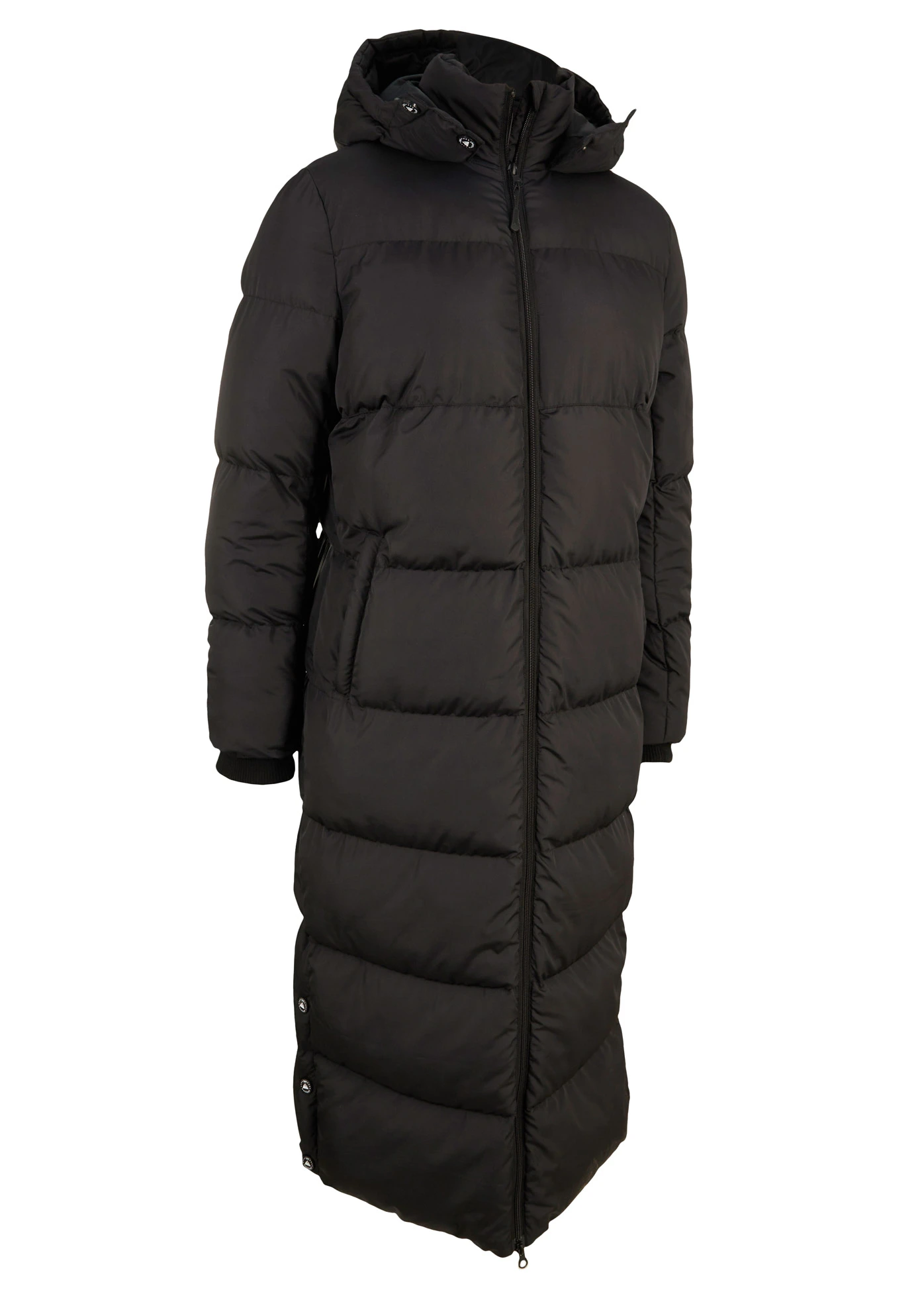 Doudoune longue déperlante • noir • Boutique bonprix