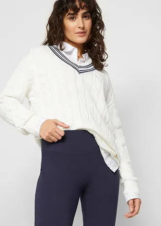 Colanți evazați • bleumarin • magazin bonprix