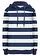 Hoodie van katoen, Kleur: donkerblauw/wolwit gestreept
