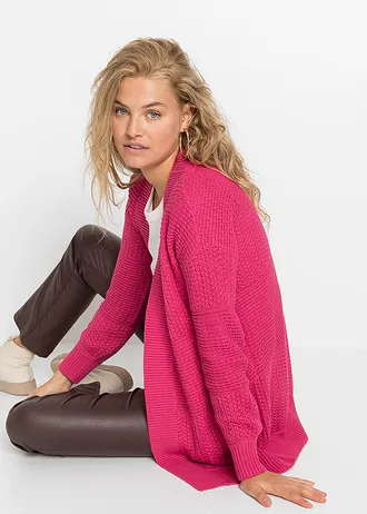 Lang vest, Kleur: donkerpink