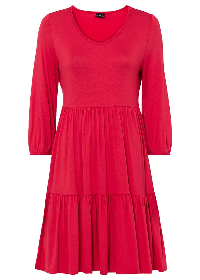 Jurk • rood • bonprix online shop