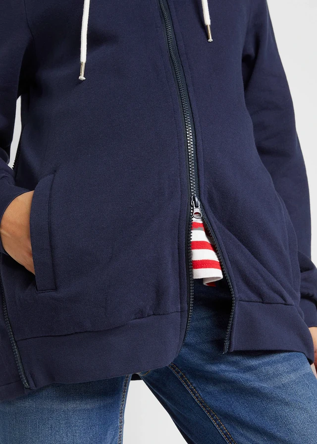 3-in-1 zwangerschaps sweatvest / draagvest • donkerblauw • product-page.page-title-suffix