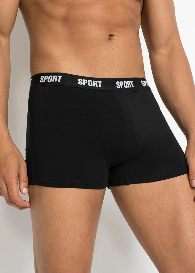 Strakke boxer (set van 3) • zwart met print • product-page.page-title-suffix
