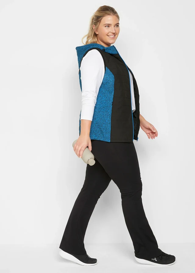 Legging évasé, Couleur: noir