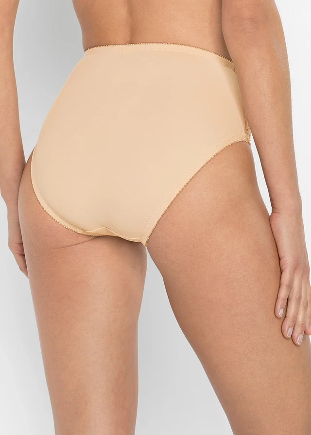 Maxislip met fijn kant (set van 2) • 2x poudre • product-page.page-title-suffix