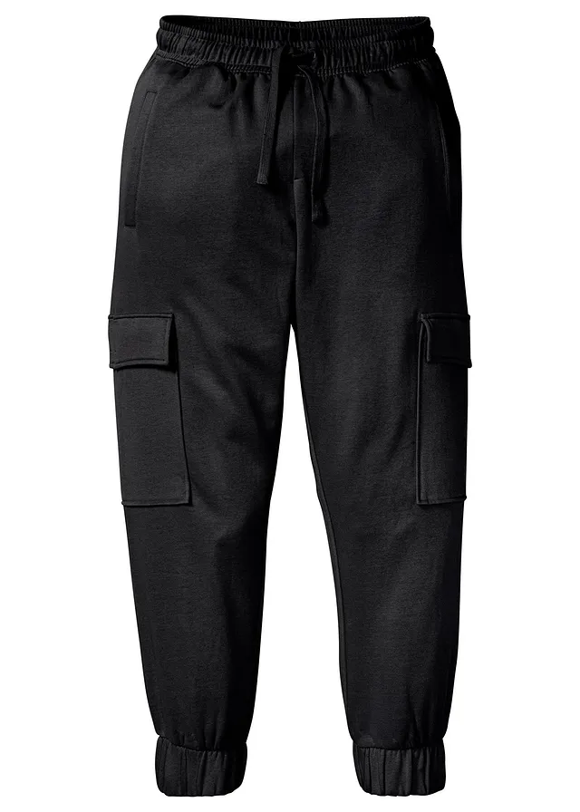 Tepláky s kapsáčovými vreckami, Loose Fit