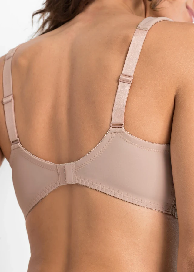 Soutien-gorge à coques et bretelles rembourrées • beige mat • product-page.page-title-suffix