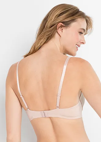Soutien-gorge à coques et armatures, Couleur: beige mat