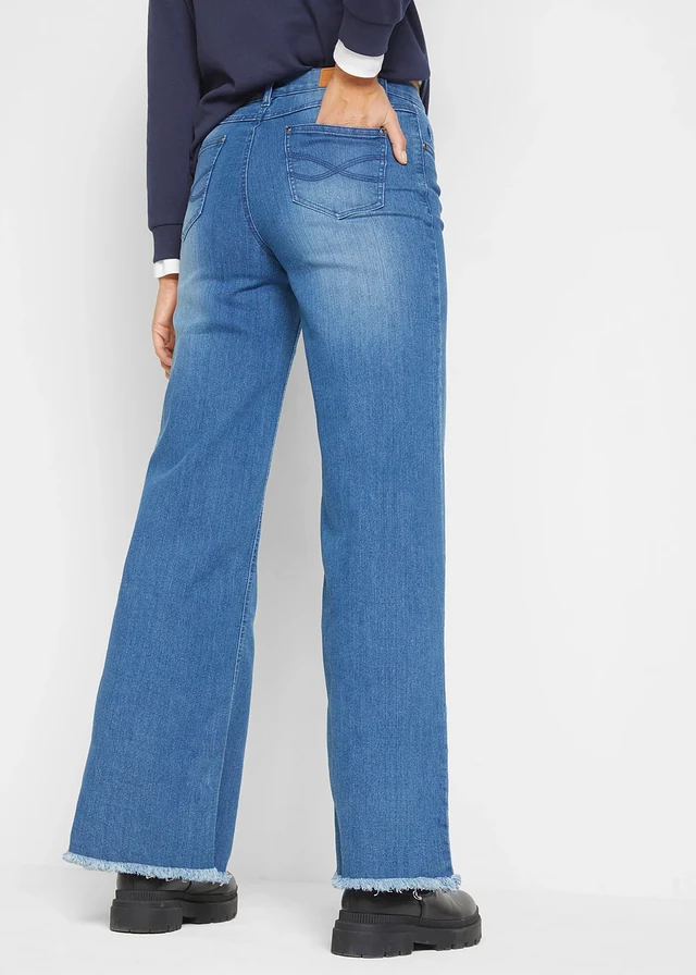 Wide leg jeans, high waist • blue stone used • product-page.page-title-suffix