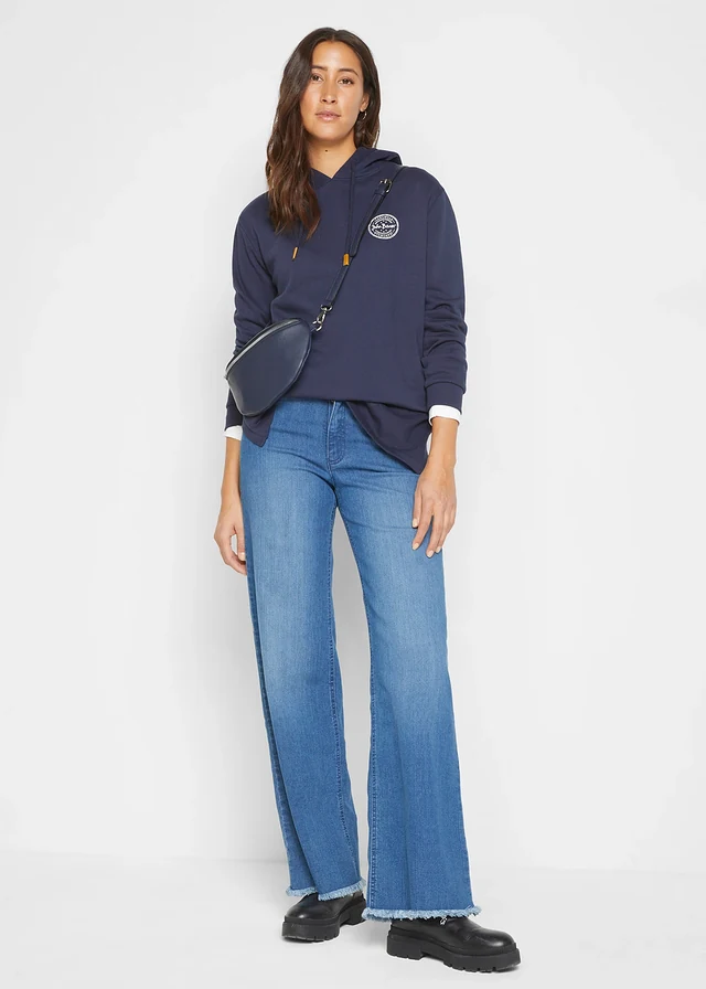Wide leg jeans, high waist • blue stone used • product-page.page-title-suffix