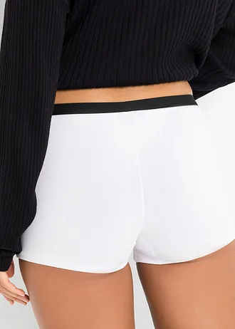 Lot de 4 boxers femme • noir/blanc • Boutique bonprix