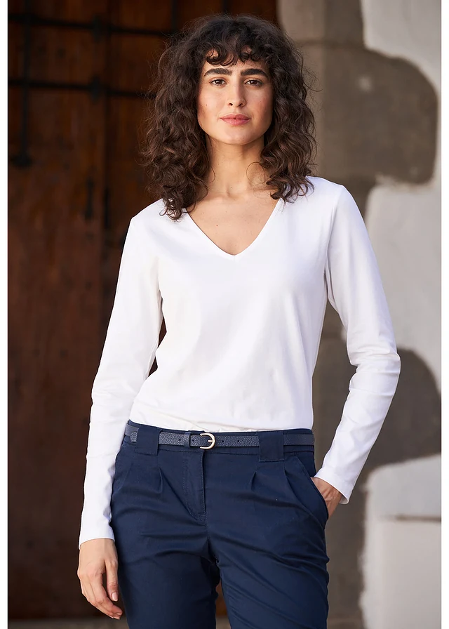 Longsleeve met biologisch katoen • wit • product-page.page-title-suffix