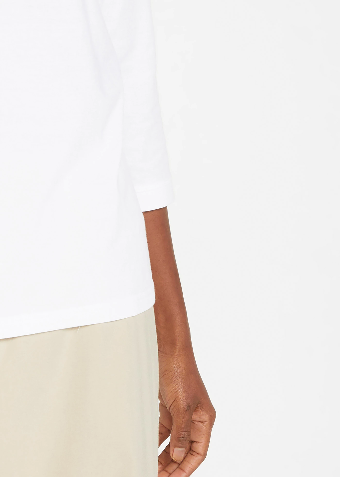 Longshirt (set van 5) • zwart+aardbeirood+lichtgrijs gemêleerd+wit+donkerblauw • bonprix online shop