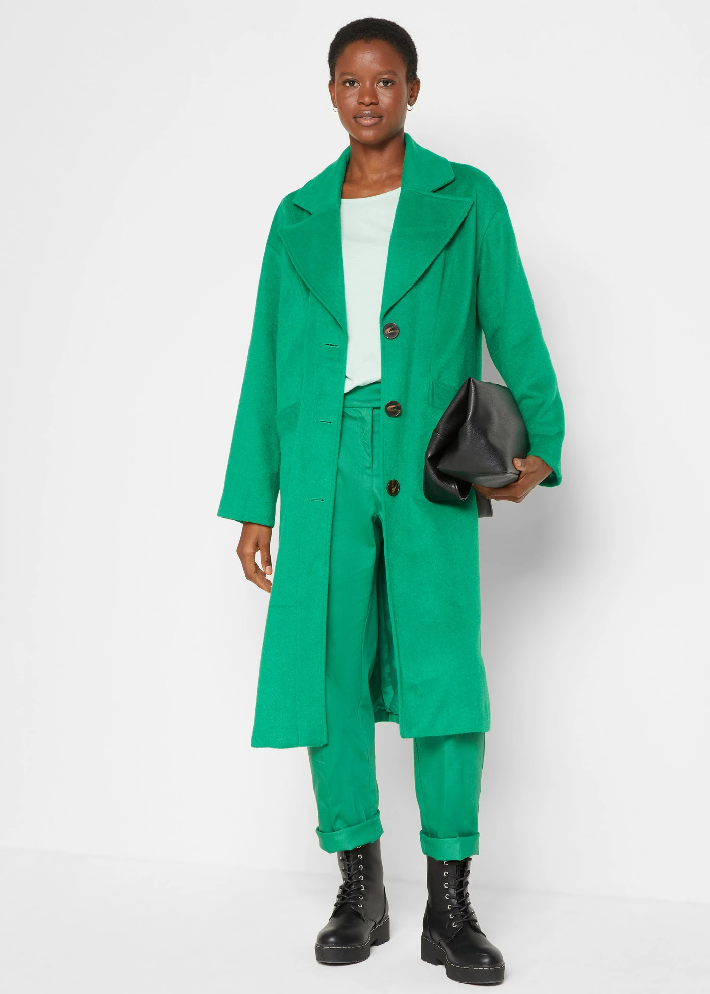 Bluza z długim rękawem (zestaw 5 szt.) • jasnoróżowy kryształowy+kryształowy miętowy+matowy wodny +dymny bez+biały • sklep bonprix