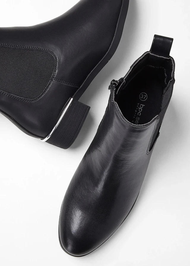 Chelsea boots, Kleur: zwart