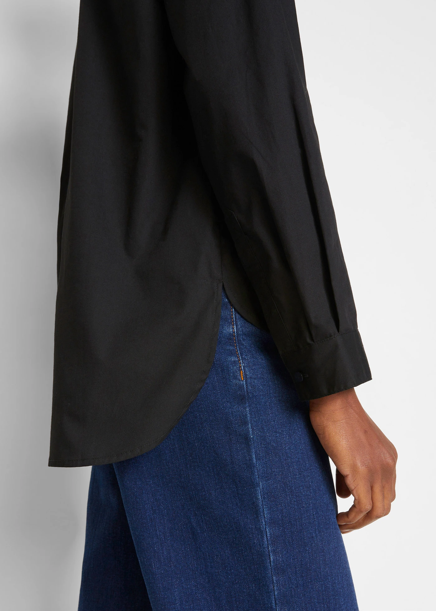 Tuniek van biologisch katoen • zwart • bonprix online shop