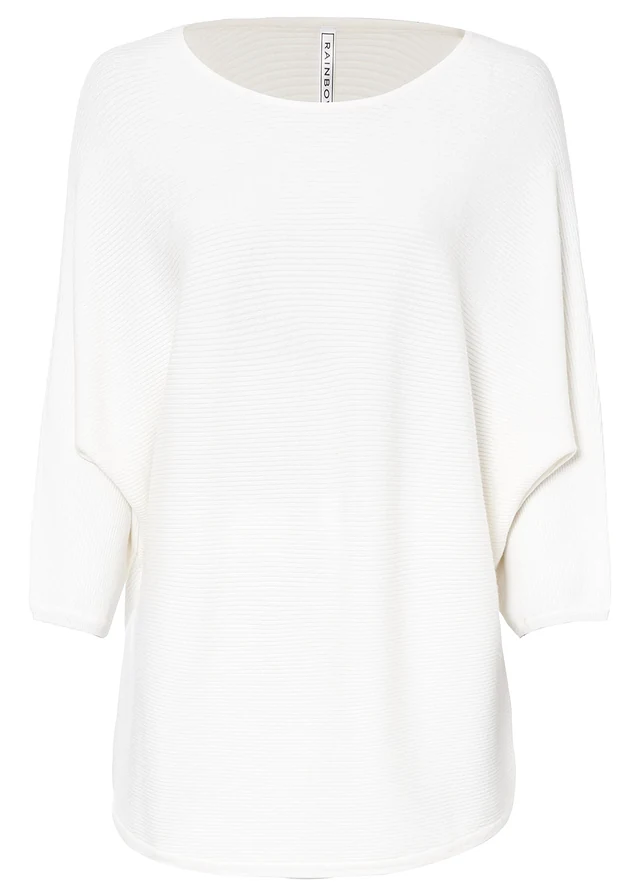 Pull côtelé oversize
