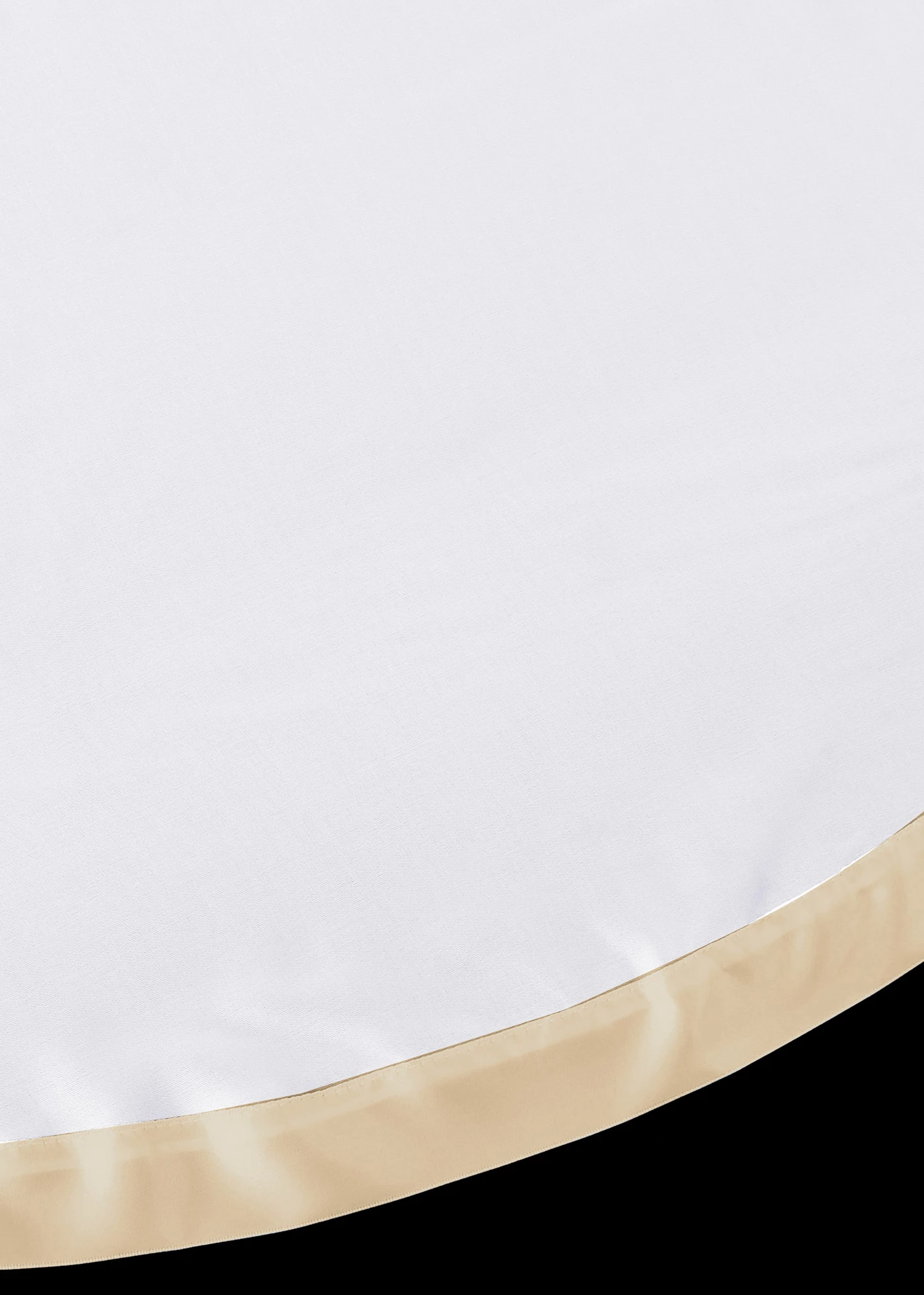 Transparante, korte vitrage met satijnen boord • wit-crème • bonprix online shop