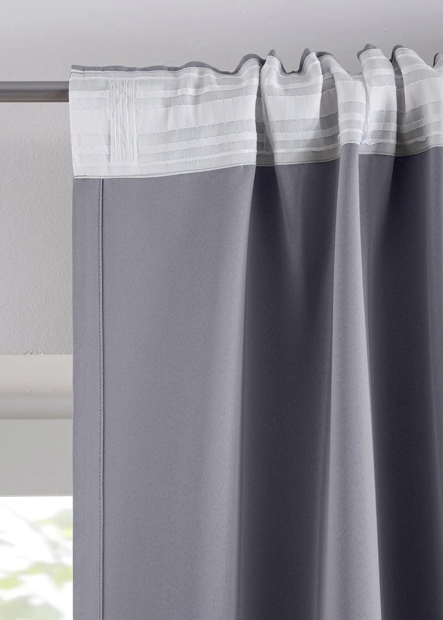 Rideau obscurcissant (1 pce), nombreuses tailles • anthracite • product-page.page-title-suffix