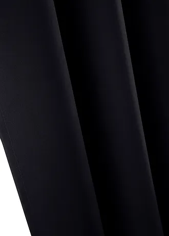 Rideau obscurcissant (1 pce), nombreuses tailles • noir • Boutique bonprix