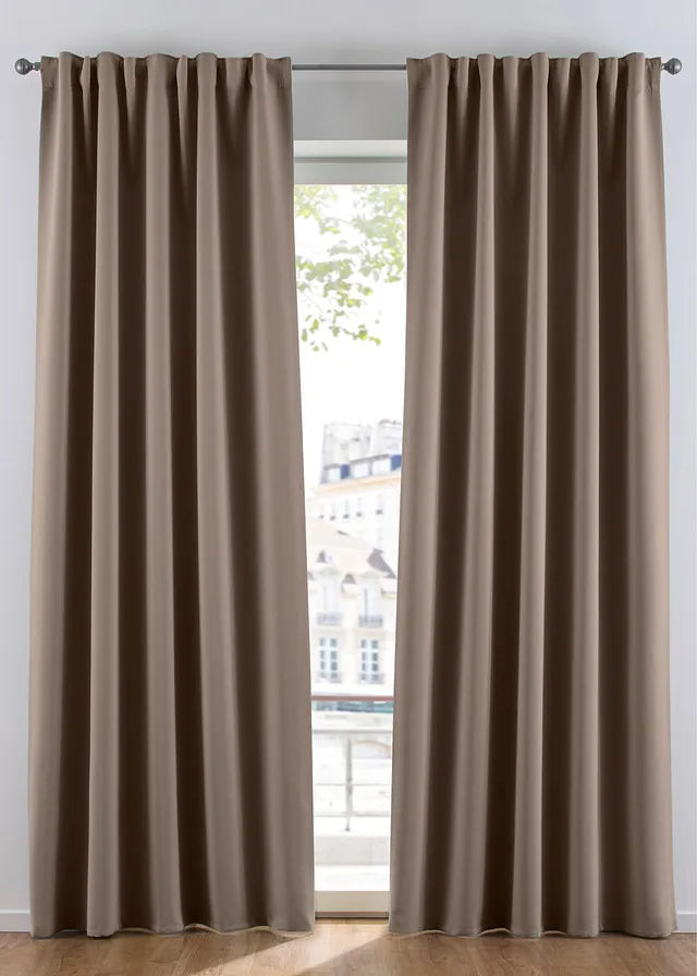 Draperie opacă, disponibilă în multe mărimi (1 buc/set.)