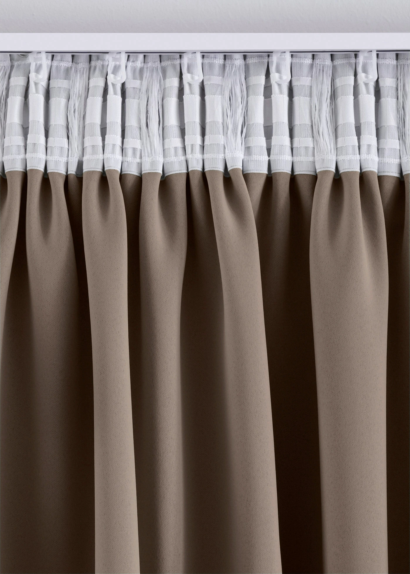 Sötétítő függöny, több méretben (1 darab) • barna • bonprix áruház