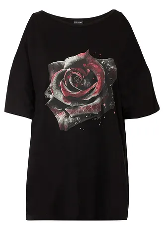 Triko s odhalenými rameny, z viskózy