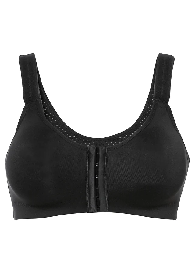 Soutien-gorge de sport fermeture devant, maintien modéré