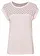 Tričko z jemné směsi s viskózou, barva: světle růžová