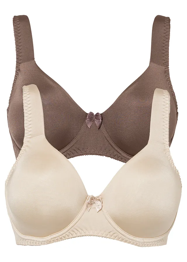 Sutien invizibil cu armătură, efect strălucitor (set/2 buc.)