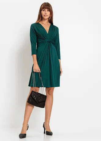 Žerzejové šaty • petrolejově zelená • bonprix obchod